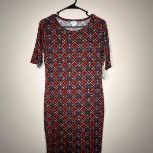 NWT LuLaRoe Julia Midi Dress